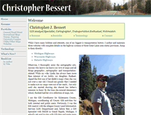 Tablet Screenshot of chrisbessert.org